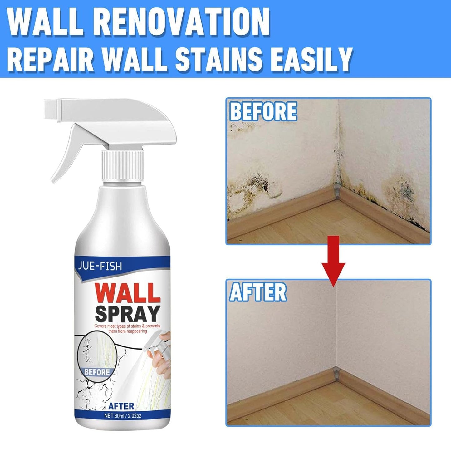 Wall Repair Paint Wall Spray |ðŸ”¥FLAT 50% OFF SAVINGðŸ”¥